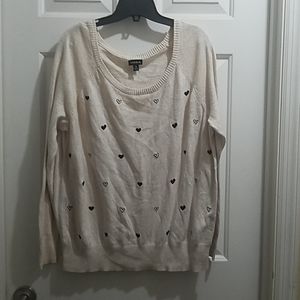 Torrid cream sweater